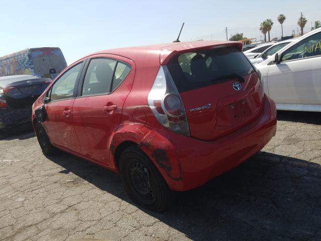 Photo 2 VIN: JTDKDTB38C1527935 - TOYOTA PRIUS C 