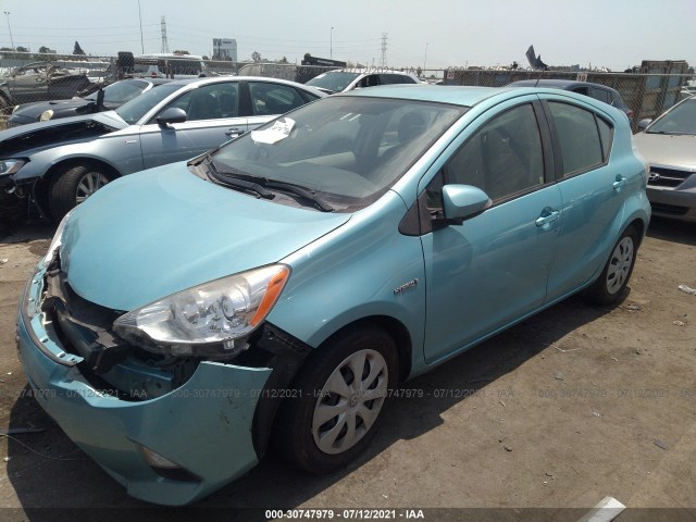 Photo 1 VIN: JTDKDTB38D1034810 - TOYOTA PRIUS C 