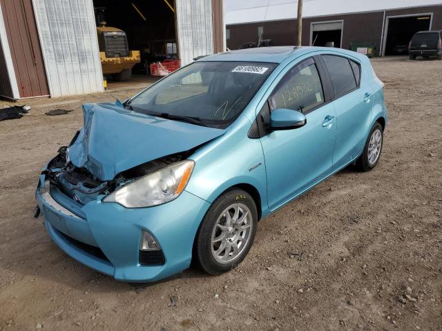 Photo 1 VIN: JTDKDTB38D1036976 - TOYOTA PRIUS C 