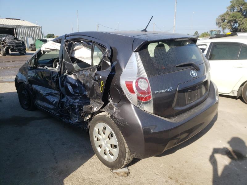 Photo 2 VIN: JTDKDTB38D1049274 - TOYOTA PRIUS C 