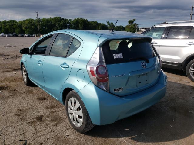 Photo 2 VIN: JTDKDTB38D1050523 - TOYOTA PRIUS C 