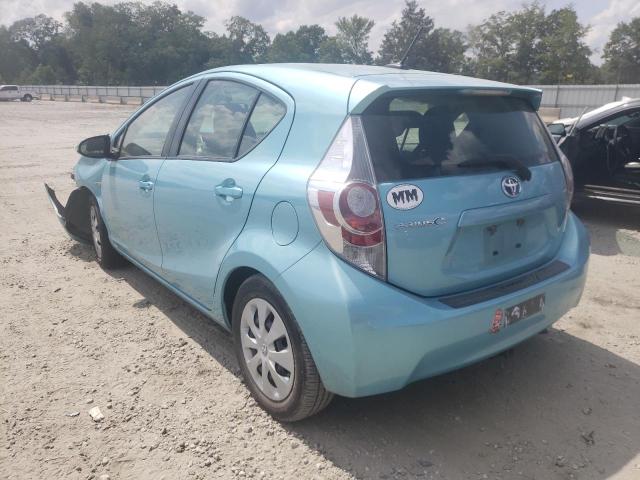 Photo 2 VIN: JTDKDTB38D1053843 - TOYOTA PRIUS C 