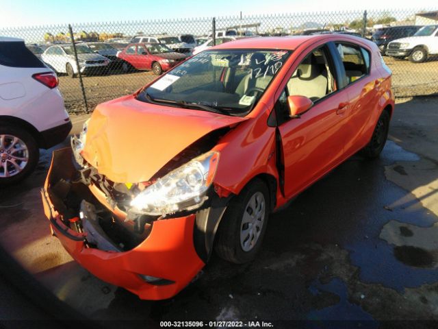 Photo 1 VIN: JTDKDTB38E1064312 - TOYOTA PRIUS C 