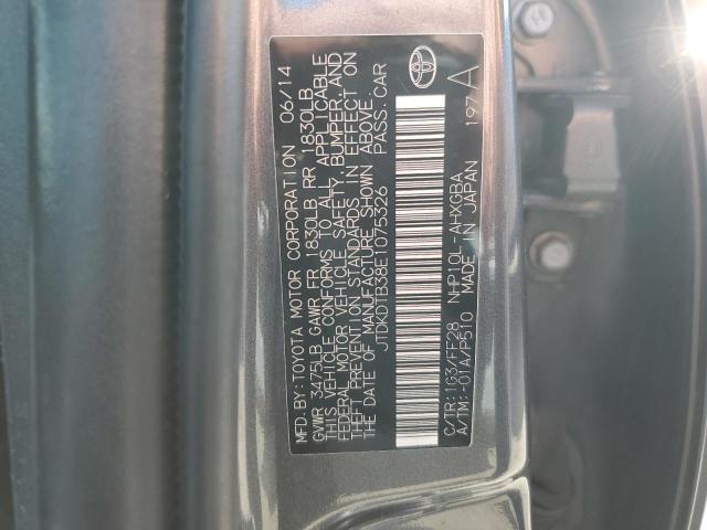 Photo 13 VIN: JTDKDTB38E1075326 - TOYOTA PRIUS C 