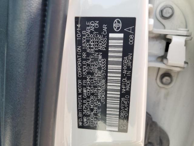 Photo 11 VIN: JTDKDTB38E1573333 - TOYOTA PRIUS C 