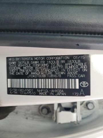 Photo 12 VIN: JTDKDTB38F1089678 - TOYOTA PRIUS 