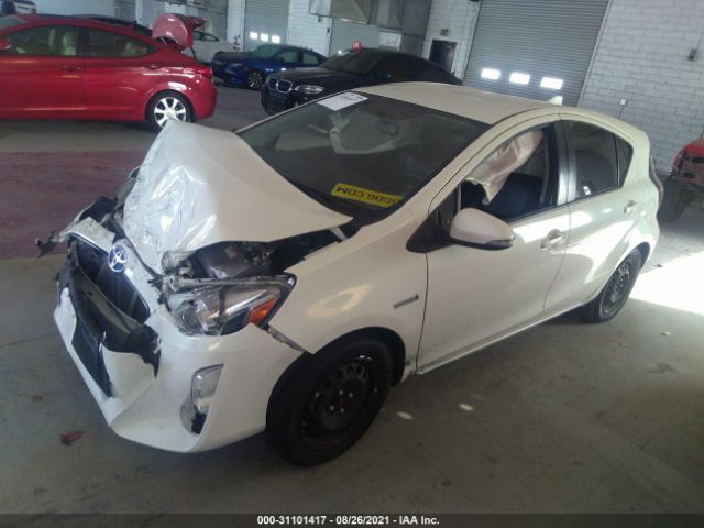 Photo 1 VIN: JTDKDTB38F1096825 - TOYOTA PRIUS C 