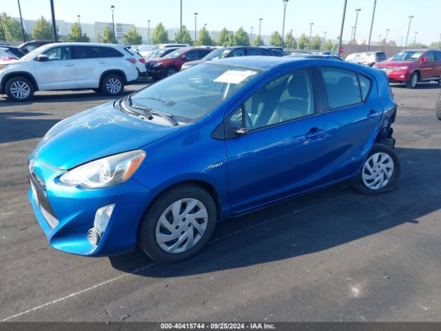 Photo 1 VIN: JTDKDTB38F1110786 - TOYOTA PRIUS C 