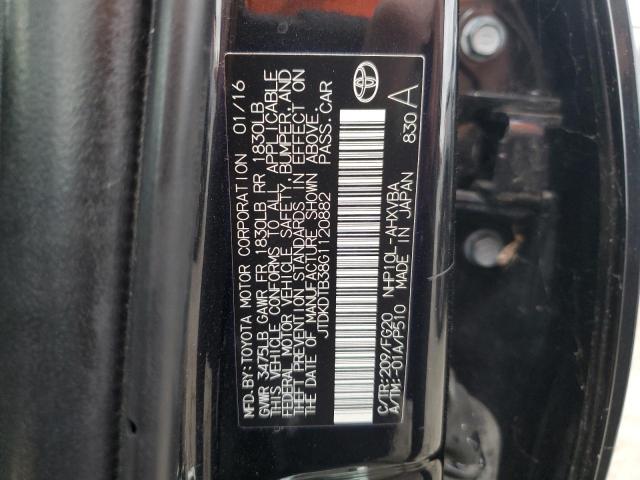 Photo 12 VIN: JTDKDTB38G1120882 - TOYOTA PRIUS C 