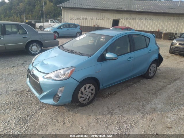 Photo 1 VIN: JTDKDTB38G1130103 - TOYOTA PRIUS C 