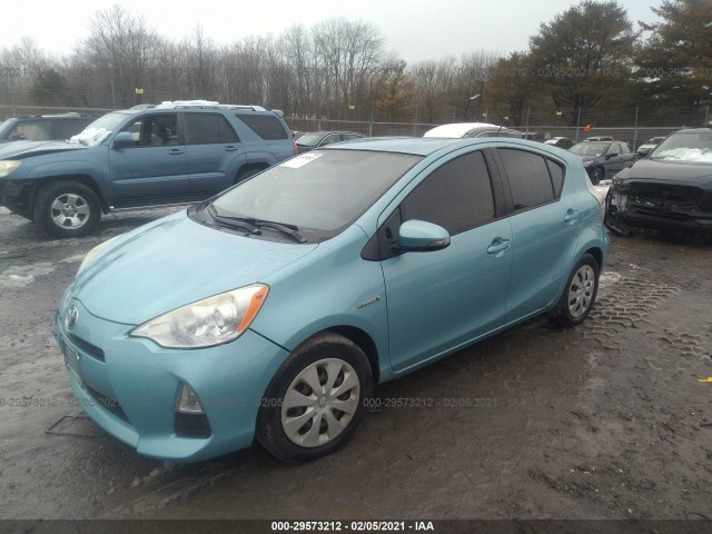 Photo 1 VIN: JTDKDTB39C1007288 - TOYOTA PRIUS C 