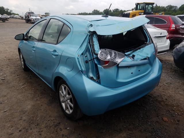 Photo 2 VIN: JTDKDTB39C1027007 - TOYOTA PRIUS C 