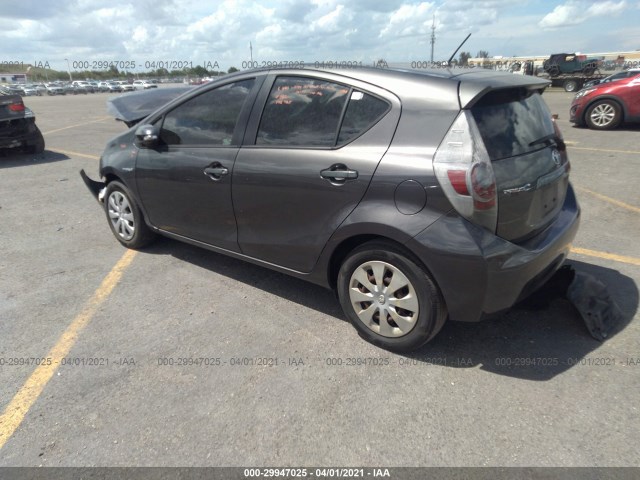 Photo 2 VIN: JTDKDTB39C1502803 - TOYOTA PRIUS C 