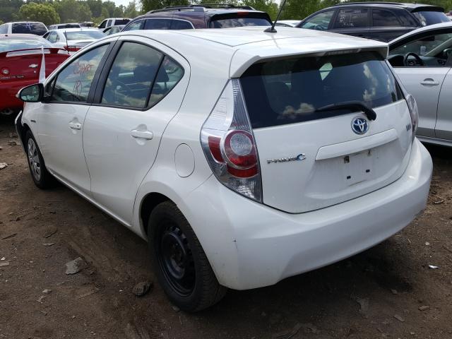 Photo 2 VIN: JTDKDTB39C1527183 - TOYOTA PRIUS C 