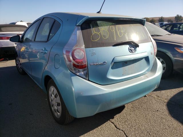 Photo 2 VIN: JTDKDTB39D1047887 - TOYOTA PRIUS C 