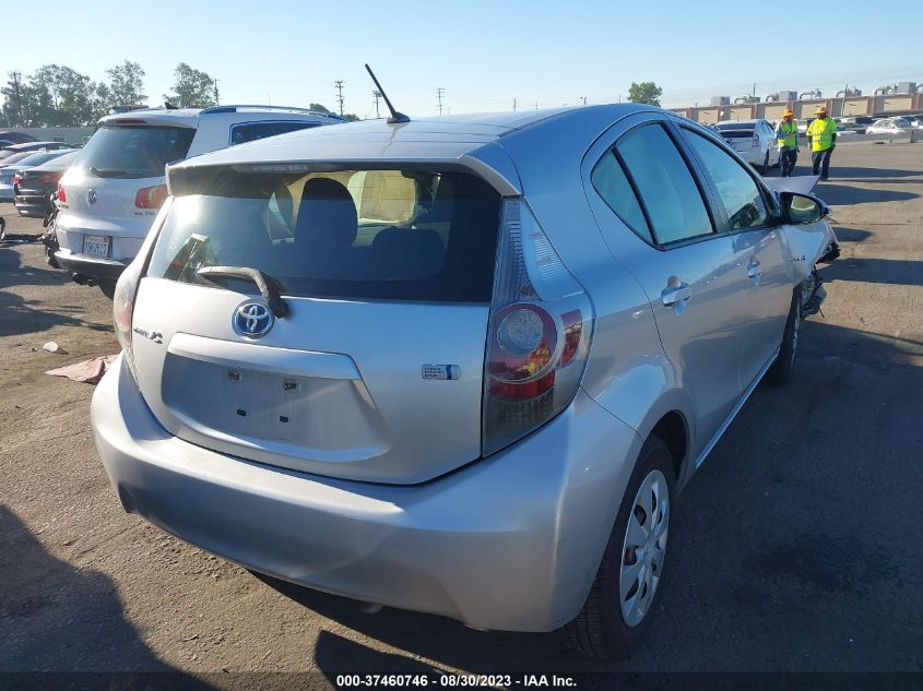 Photo 3 VIN: JTDKDTB39D1051762 - TOYOTA PRIUS C 