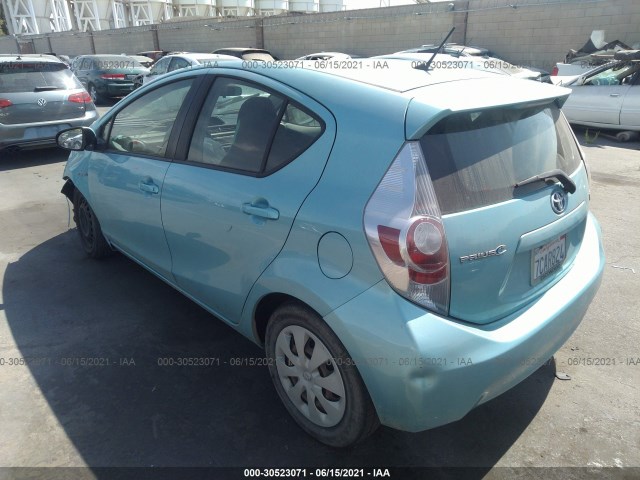 Photo 2 VIN: JTDKDTB39D1053981 - TOYOTA PRIUS C 