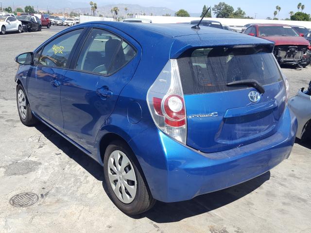 Photo 2 VIN: JTDKDTB39D1056508 - TOYOTA PRIUS C 