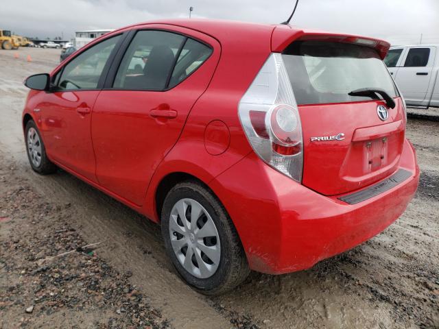 Photo 2 VIN: JTDKDTB39D1056525 - TOYOTA PRIUS C 