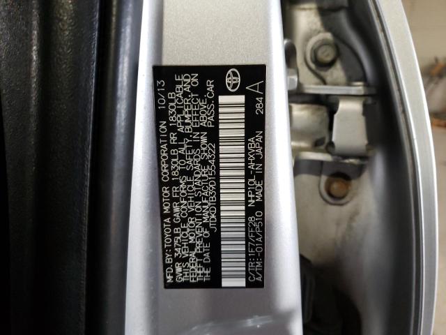 Photo 11 VIN: JTDKDTB39D1554322 - TOYOTA PRIUS C 