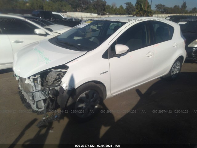 Photo 1 VIN: JTDKDTB39D1554661 - TOYOTA PRIUS C 