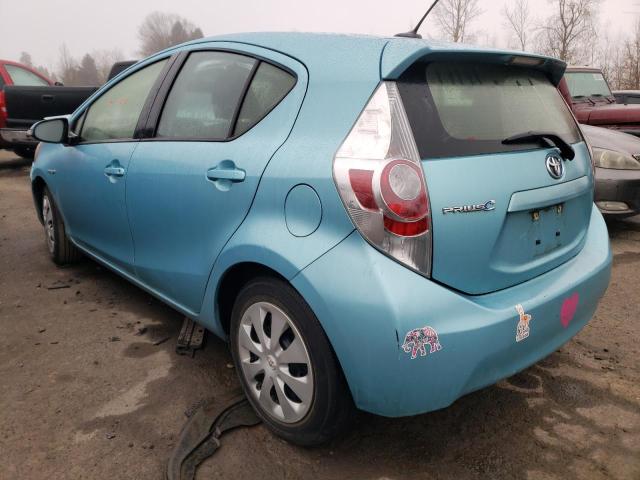 Photo 2 VIN: JTDKDTB39E1072824 - TOYOTA PRIUS C 