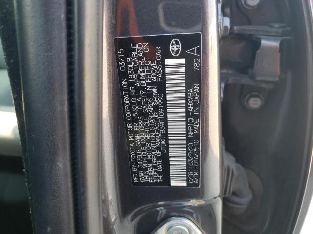 Photo 12 VIN: JTDKDTB39F1091990 - TOYOTA PRIUS C 