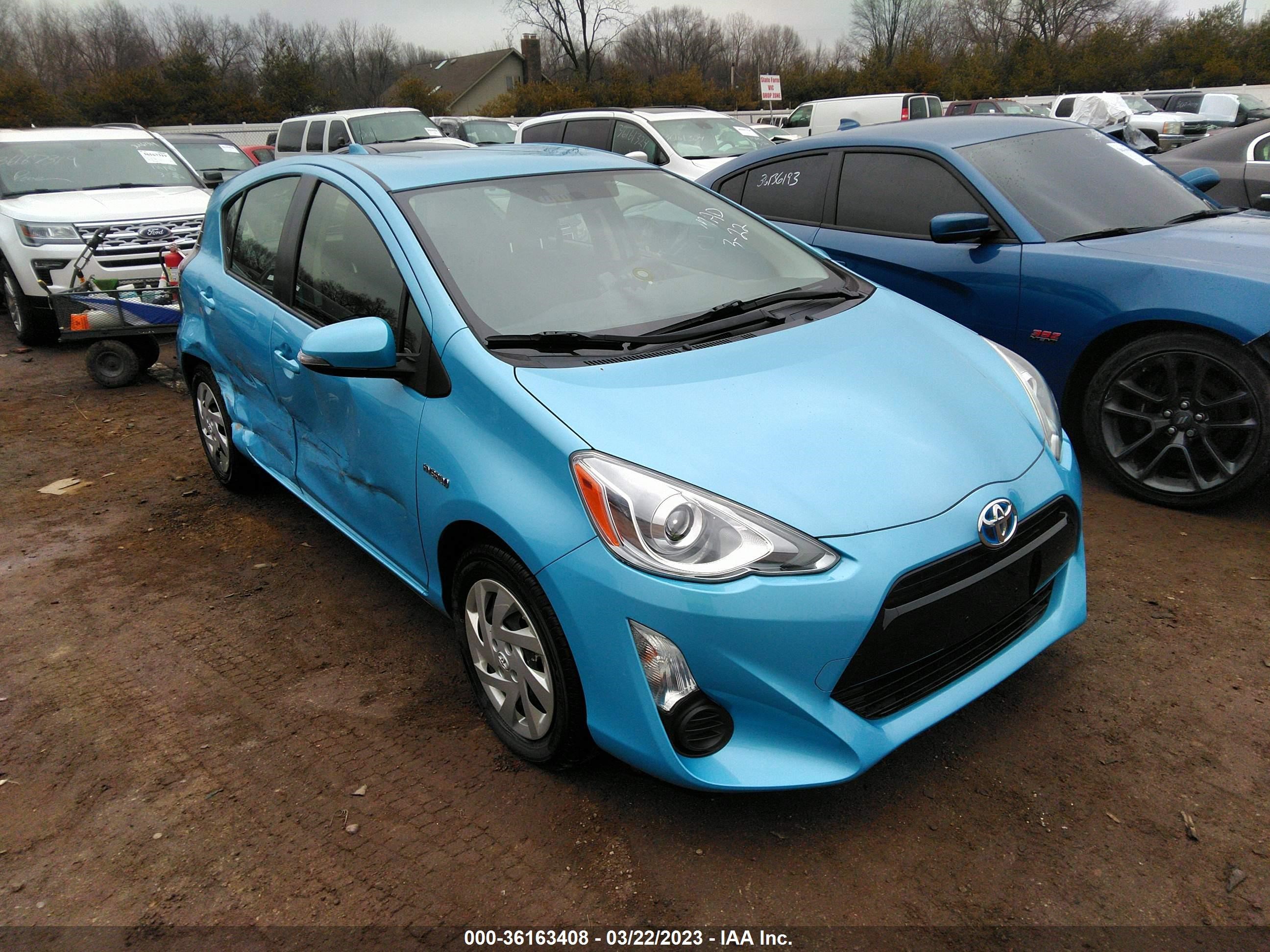 Photo 0 VIN: JTDKDTB39F1092928 - TOYOTA PRIUS C 