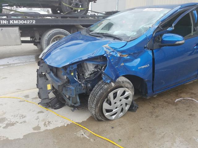 Photo 8 VIN: JTDKDTB39F1575948 - TOYOTA PRIUS C 