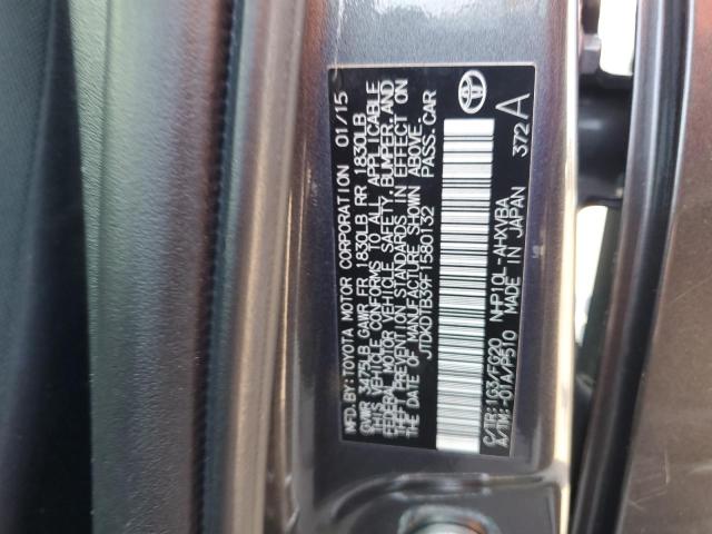 Photo 11 VIN: JTDKDTB39F1580132 - TOYOTA PRIUS C 