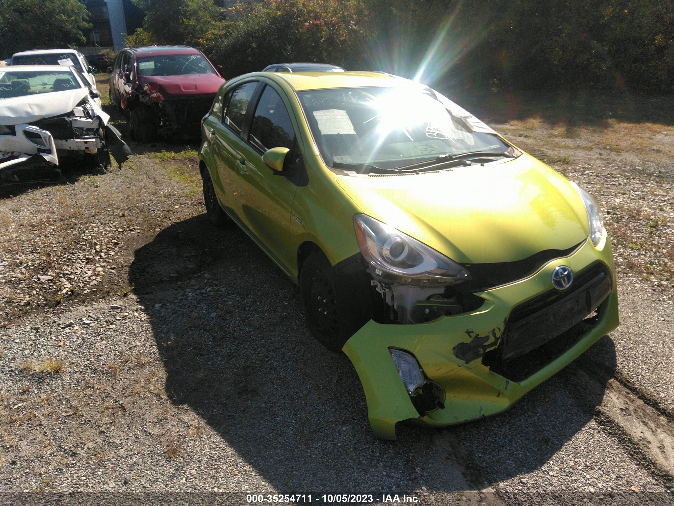 Photo 0 VIN: JTDKDTB39G1123306 - TOYOTA PRIUS C 