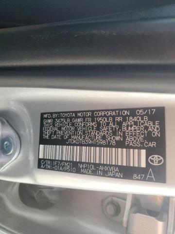 Photo 12 VIN: JTDKDTB39H1598178 - TOYOTA PRIUS C 