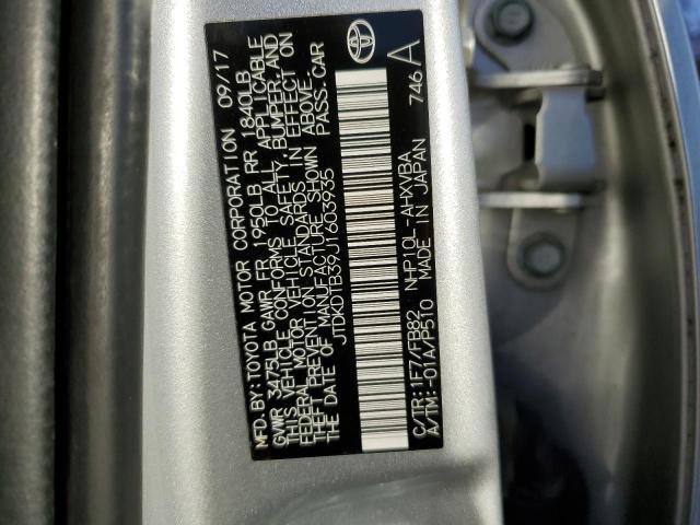 Photo 11 VIN: JTDKDTB39J1603935 - TOYOTA PRIUS C 