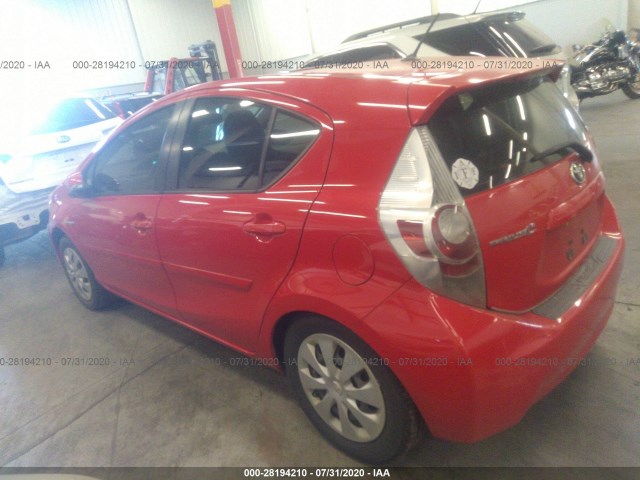 Photo 2 VIN: JTDKDTB3XC1005646 - TOYOTA PRIUS C 