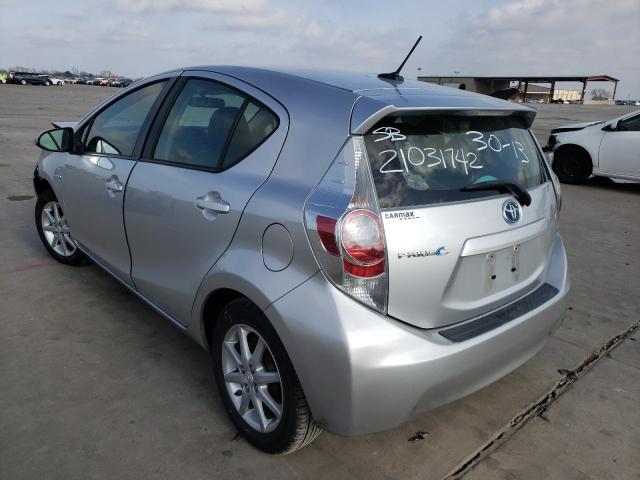 Photo 2 VIN: JTDKDTB3XC1007378 - TOYOTA PRIUS C 