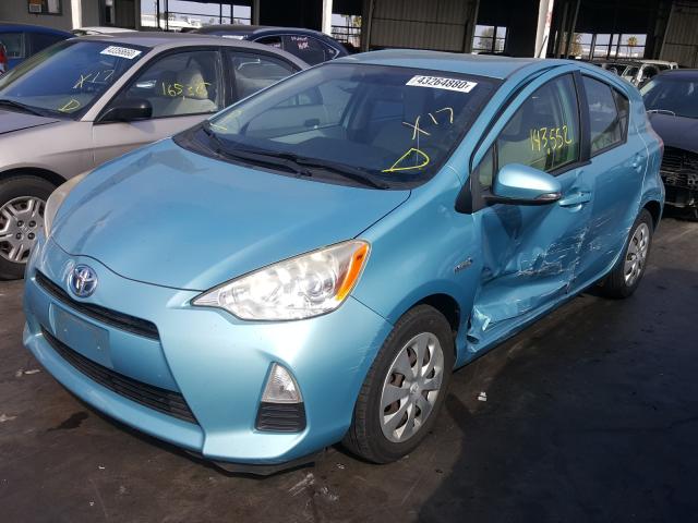 Photo 1 VIN: JTDKDTB3XC1008210 - TOYOTA PRIUS C 