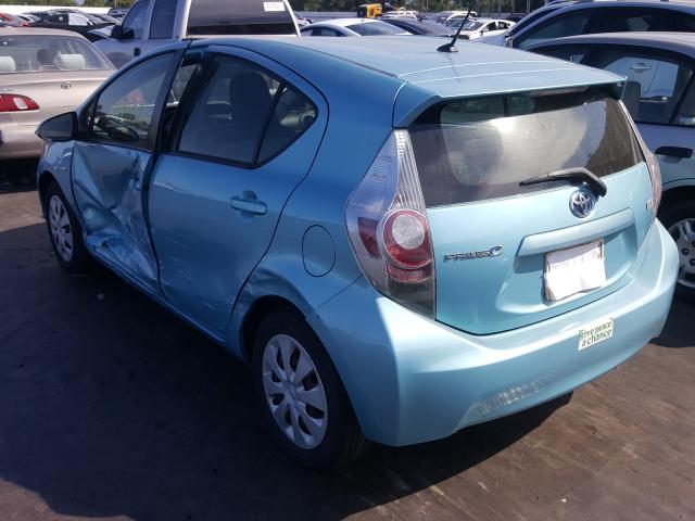 Photo 2 VIN: JTDKDTB3XC1008210 - TOYOTA PRIUS C 