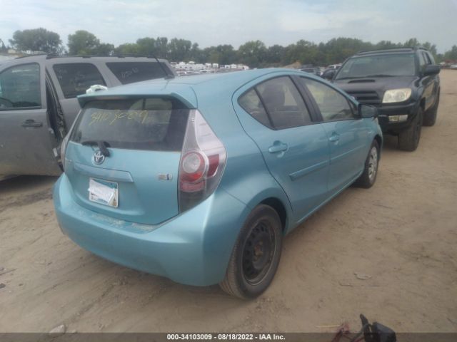 Photo 3 VIN: JTDKDTB3XC1016615 - TOYOTA PRIUS C 