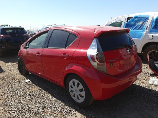 Photo 2 VIN: JTDKDTB3XC1019157 - TOYOTA PRIUS C 