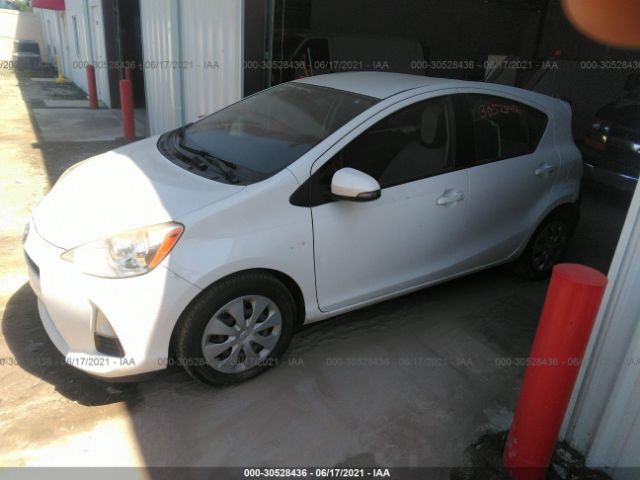 Photo 1 VIN: JTDKDTB3XD1047459 - TOYOTA PRIUS C 