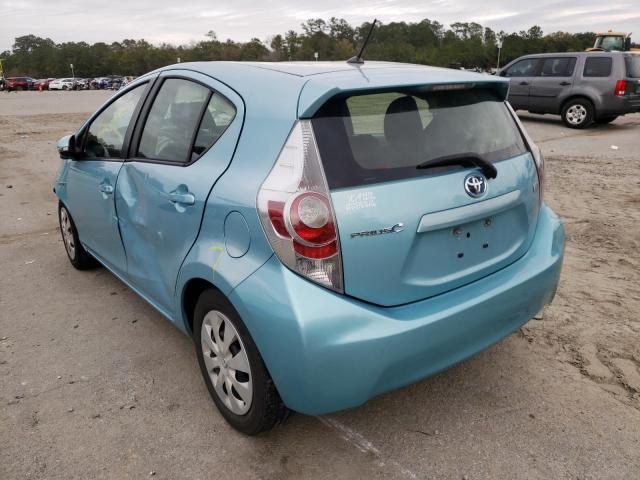 Photo 2 VIN: JTDKDTB3XD1051530 - TOYOTA PRIUS C 