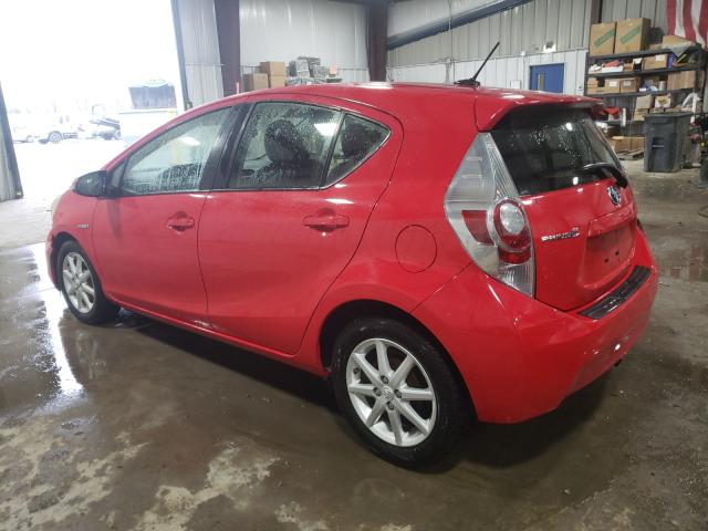 Photo 2 VIN: JTDKDTB3XD1057828 - TOYOTA PRIUS C 