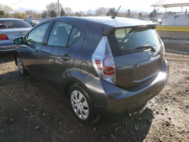 Photo 2 VIN: JTDKDTB3XD1528537 - TOYOTA PRIUS C 