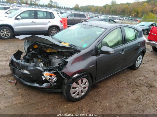 Photo 1 VIN: JTDKDTB3XD1539313 - TOYOTA PRIUS C 