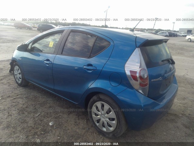 Photo 2 VIN: JTDKDTB3XD1540963 - TOYOTA PRIUS C 