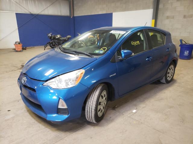 Photo 1 VIN: JTDKDTB3XD1547508 - TOYOTA PRIUS C 