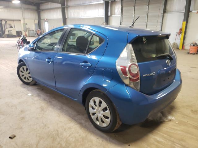 Photo 2 VIN: JTDKDTB3XD1547508 - TOYOTA PRIUS C 