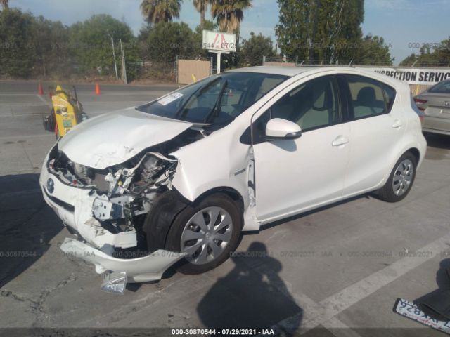 Photo 1 VIN: JTDKDTB3XE1573818 - TOYOTA PRIUS C 