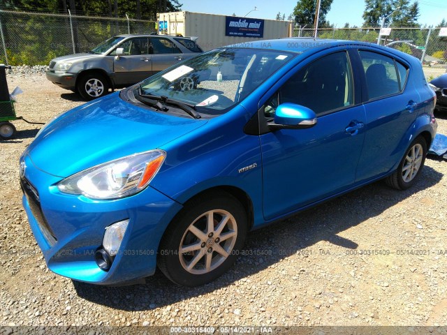 Photo 1 VIN: JTDKDTB3XF1095997 - TOYOTA PRIUS C 