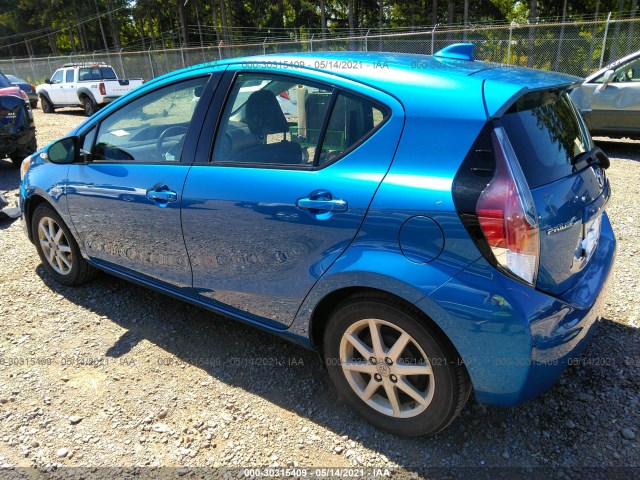 Photo 2 VIN: JTDKDTB3XF1095997 - TOYOTA PRIUS C 